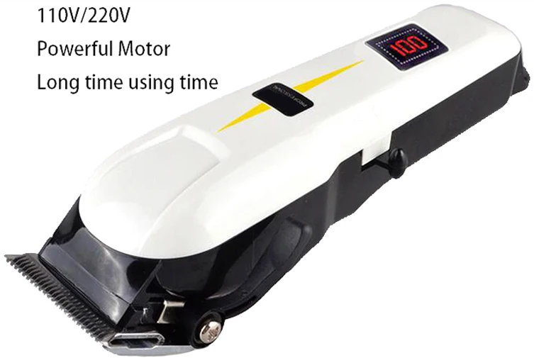 Electric Hair Clipper Rechargeable Hair Trimmer Shaver Razor Cordless Hair Cutting Machine Low Noise For Adult Child (3)