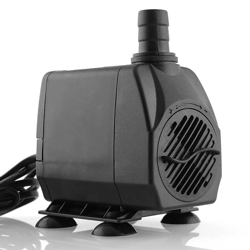 

Water Circulation Pump, Submersible, for Freshwater and Saltwater Aquarium, 60W 3000L / H. 3m Black Height