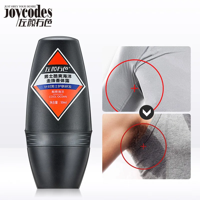 

JOYCODES Man Fresh Ball Body Antiperspirant Remove Sweat Deodorant Summer Sweat Men Smooth Dry Body Care 50ml