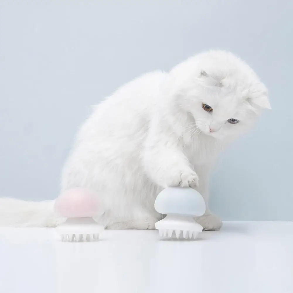 Xiaomi Mijia Jellyfish домашнее животное силиконовый массажный гребень wo размеры прочный