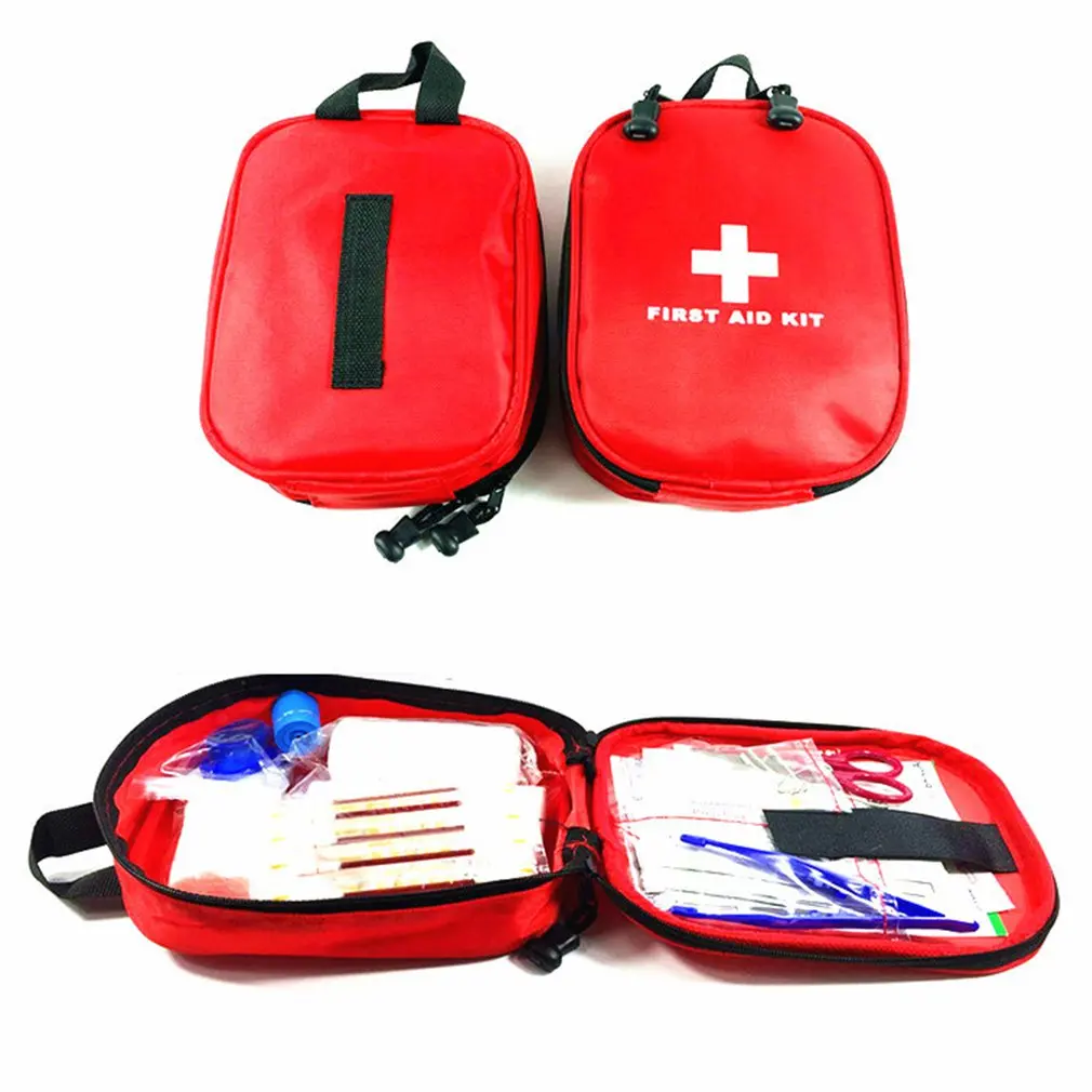 

17PCS/SET Compact Size Emergency Survival Bag Outdoor Camping Travel Car First Aid Bag First Aid Medical Bag Survival Kit