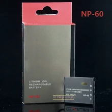 NP 60 NP60 CNP 60 Rechargeable Camera font b Battery b font For Casio EX S10