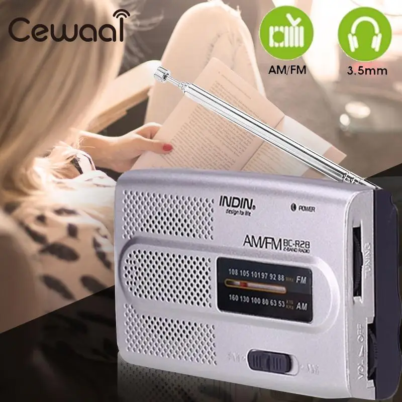 Cewaal портативная мини стереосистема с приемником и FM радио AM FM|speaker portable|portable