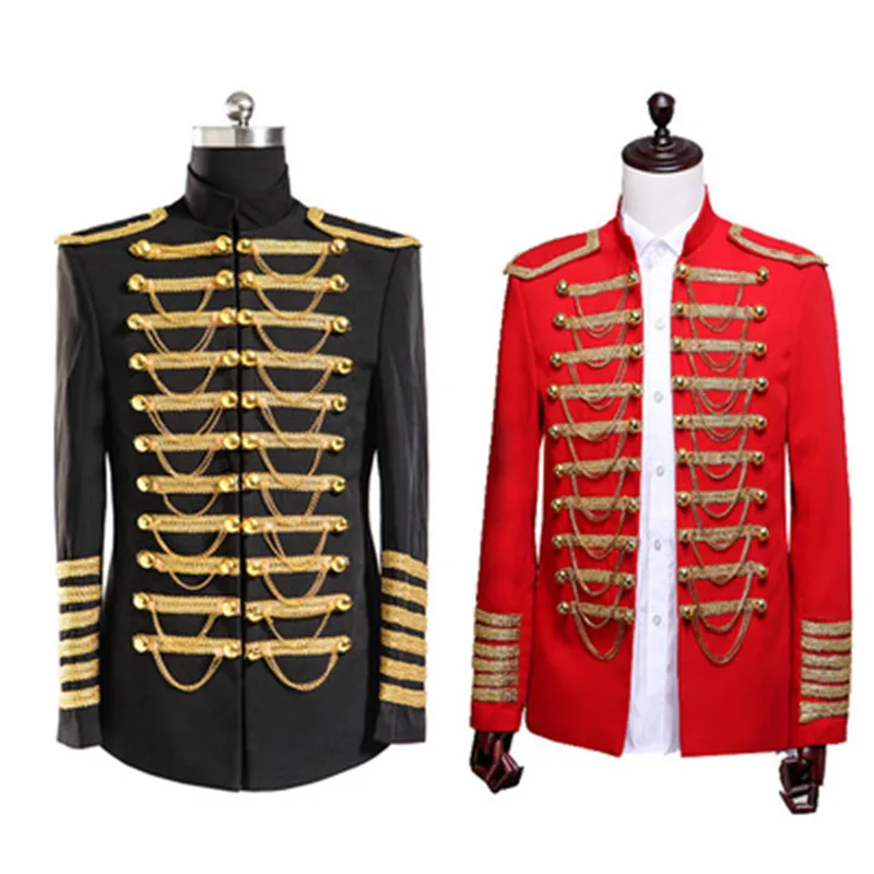 Medieval Mens Uniform Jacket Pant Full Set Men King Prince Cosplay Party Costume
