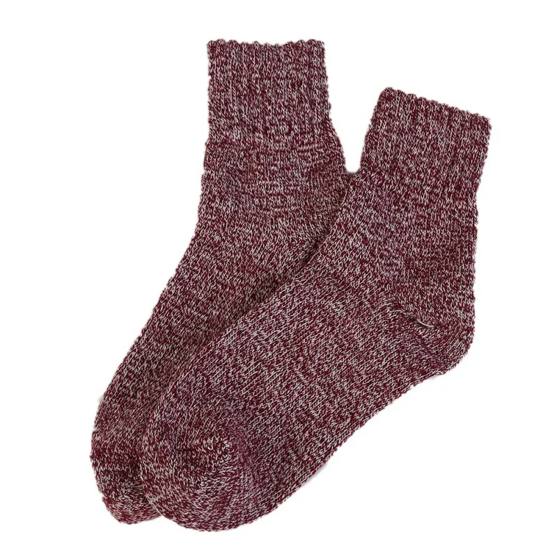 1 пара Лидер продаж 2018 новые Для женщин Для мужчин носки свободные носки осень-зима одноцветное Цвет шерстяные мягкие эластичные