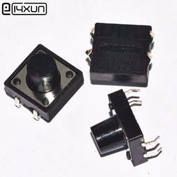 

50pcs 8 Type 12mm*12mm 4Pin Vertical Tact Switch 12x12mm 4P Micro Push Button Tactile Switchs for MP3 MP4 MP5 Tablet PC ect