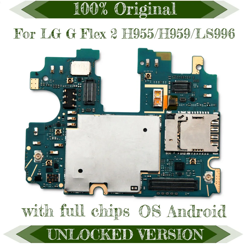 

TDHHX Replacement Motherboard Mainboard Circuits Board For LG G Flex 2 H955 / H959 / LS996 Motherboard With Android System