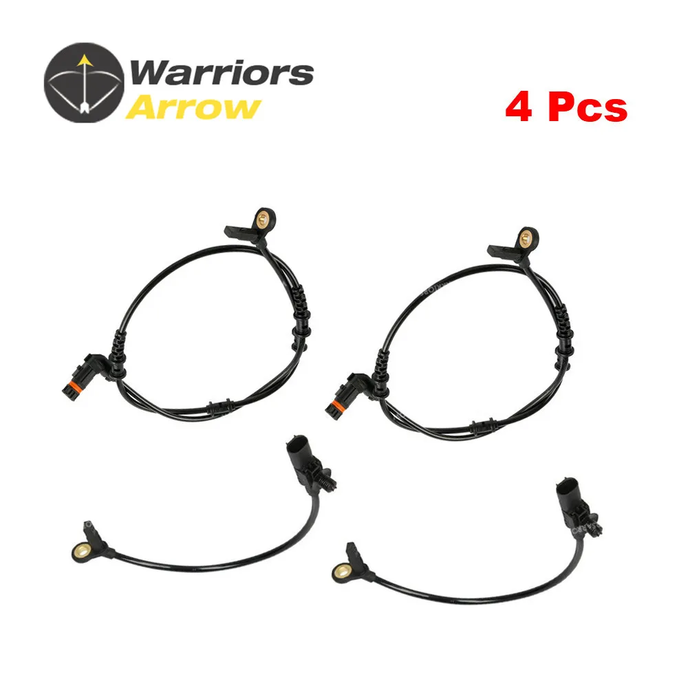 1645400917 1645400717 For Mercedes-Benz W164 GL320 GL450 GL550 ML320 ML350 ML500 2006 2007 2008 4Pcs ABS Wheel Speed Sensor | Автомобили и