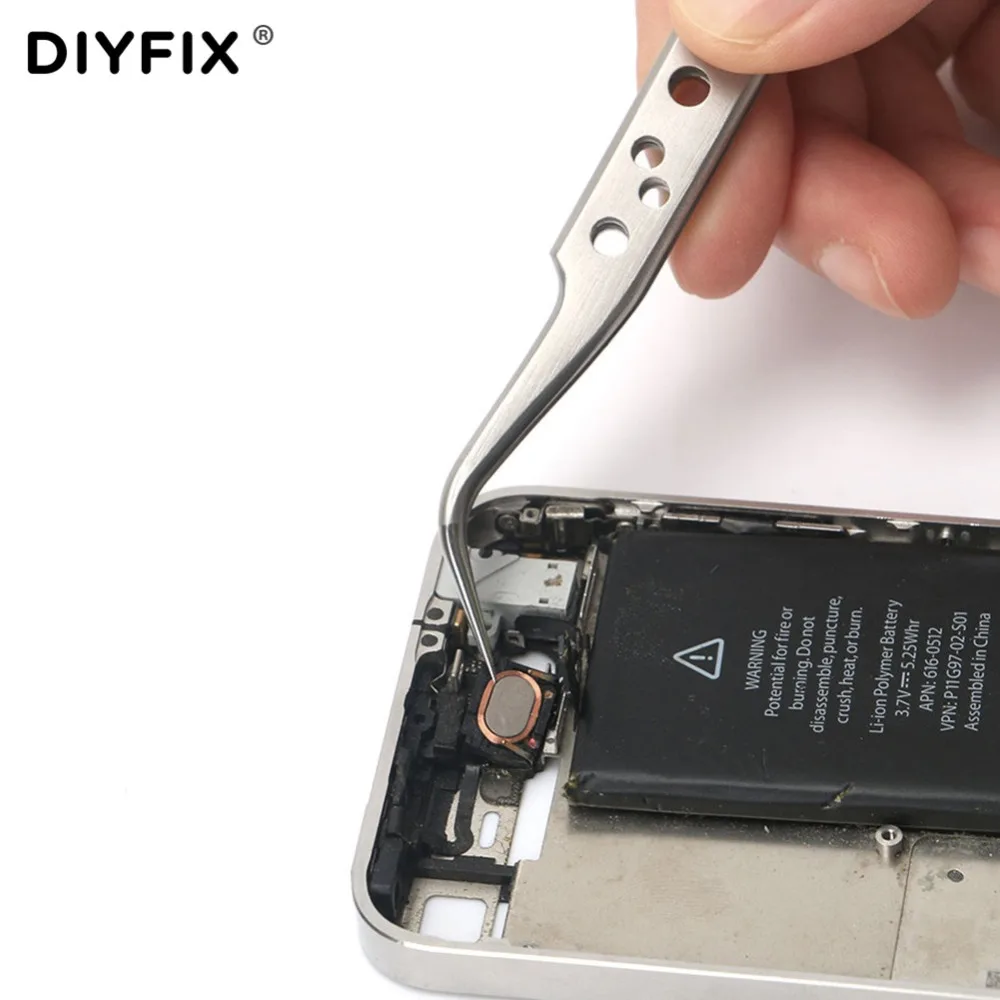 Precision tweezers tweezer tool esd anti static tweezers phone repair tweezers Precision Electronics Tweezers Anti-static Curved Straight Tip Stainless Forceps for Phone Repair