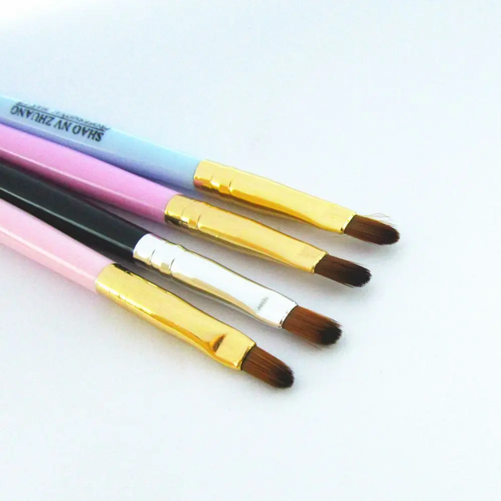1 шт. Новая модная женская Кисть для макияжа Кисти бровей плоские Угловые кисти