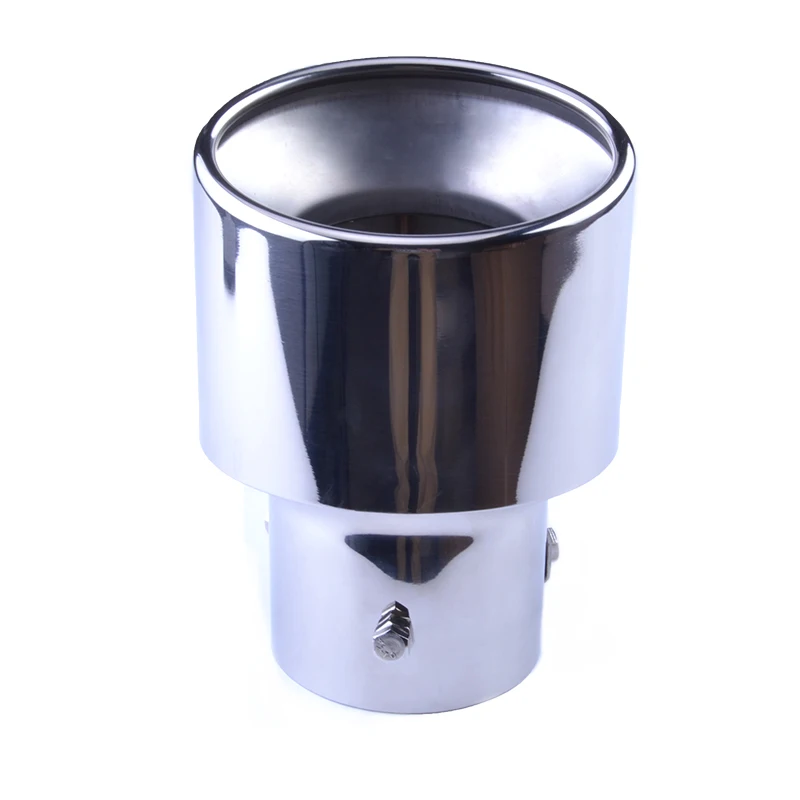 

Universal Auto Car Stainless Steel Exhaust Tip Pipe Car Tails Car Styling Muffler Vehicle Dual Letout