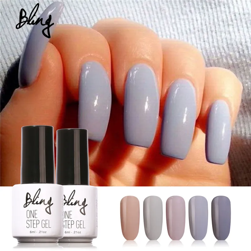 Bling 3 in 1 UV Gel Soak Off UV One Step Nail Gel Polish
