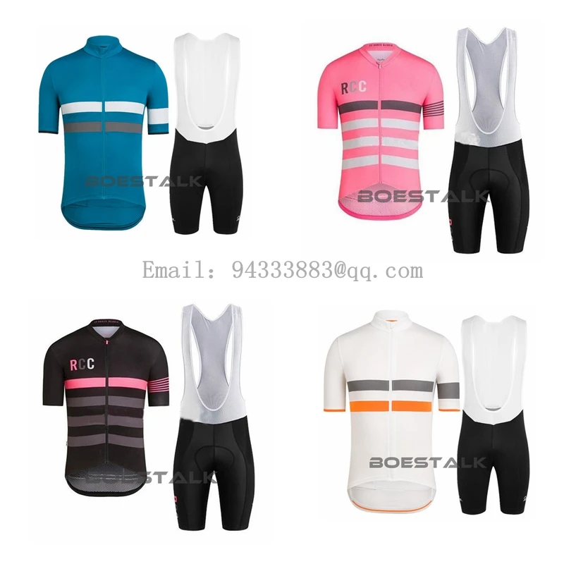 

RCC summer bike cycling set 2019 men short sleeve race suit quick dry tights UCI pro team jersey triathlon clothing custom