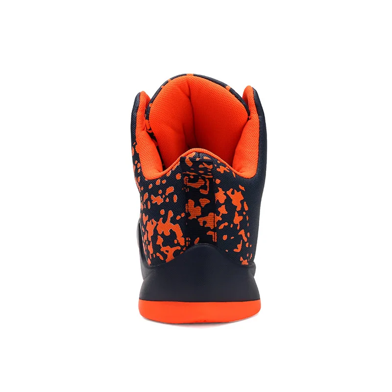 High-top zapatos de baloncesto de los hombres zapatillas de deporte respirables cesta homme amortiguación de Hombre zapatos de deporte al aire libre zapatos de baloncesto
