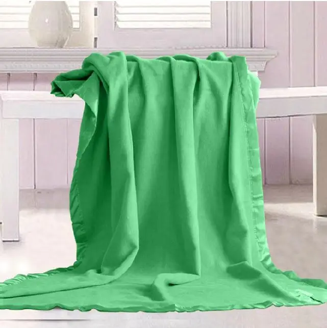 Натуральный здоровый шелк тутового шелкопряда одеяло весна осень Шелковый бросок розовый зеленый светильник коричневого цвета - Цвет: Green