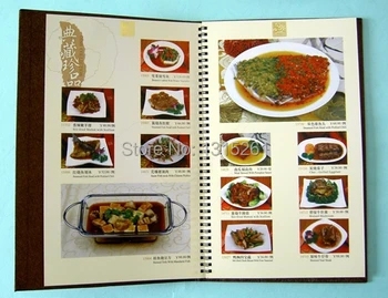 

Menu printing, paper menu, full color print