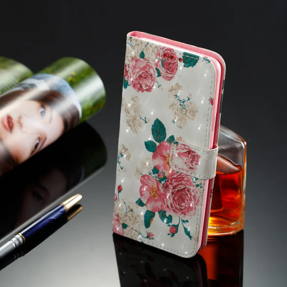 Back Cover For Samsung Galaxy S9 Case Flip Leather Wallet 3D Multicolor Card Pocket Plus | Мобильные телефоны и