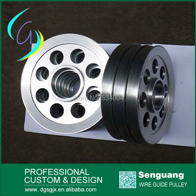 big diameter aluminium guide pulleyguide pulleyaluminium pulleybig