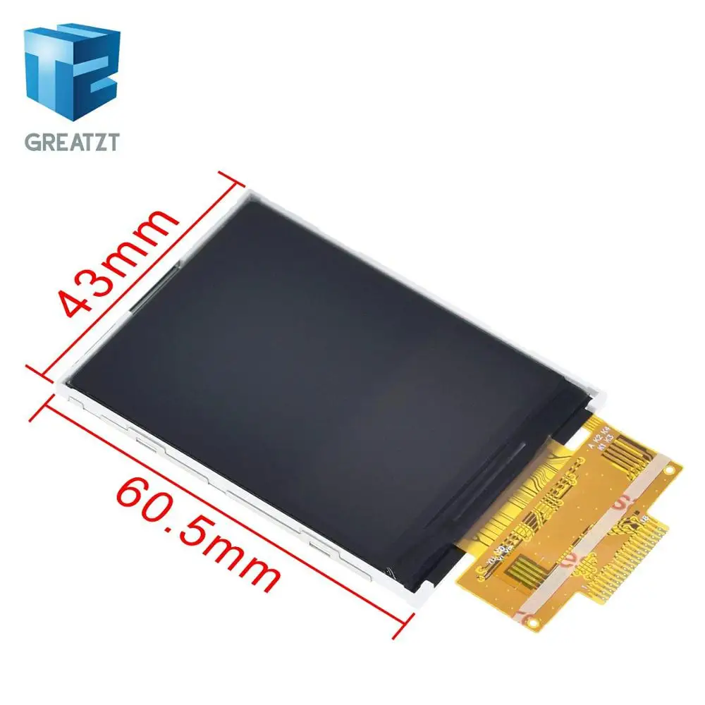 Модуль последовательного порта ЖК 2 4 дюйма 4x240 SPI TFT 5 В/320 в PCB адаптер Micro SD карта