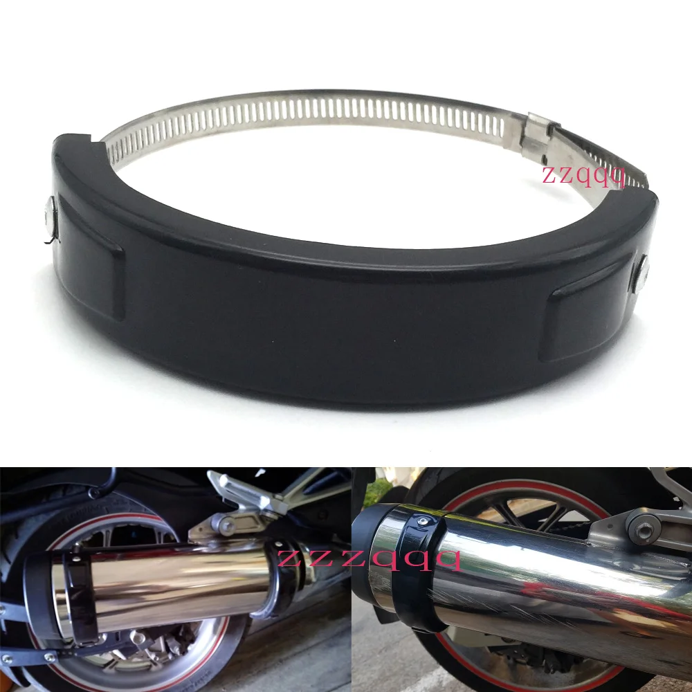 Motorcycle Accessories Universal Fit 100MM 140MM Oval racing Circular exhaust can protector