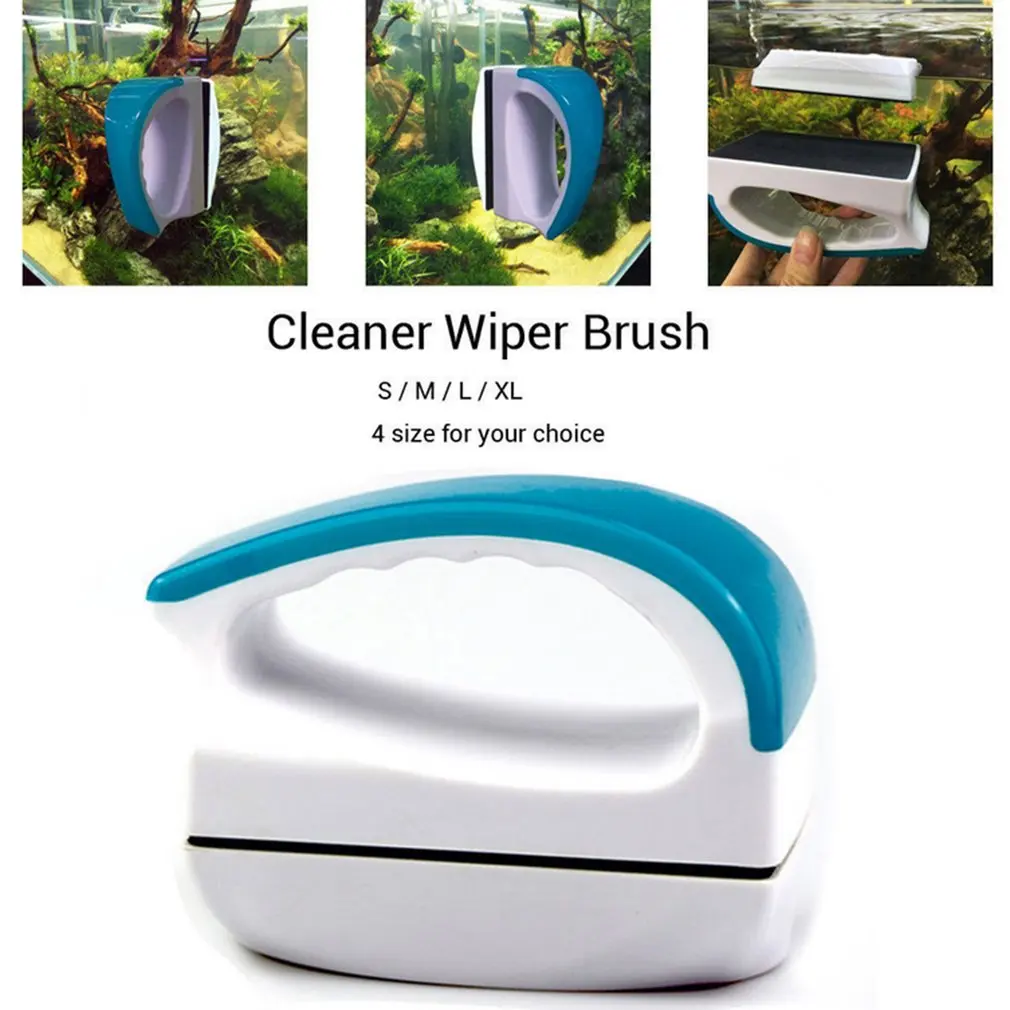 Fish Tank Glass Scraper Suspended Cleaner Aquarium Glass