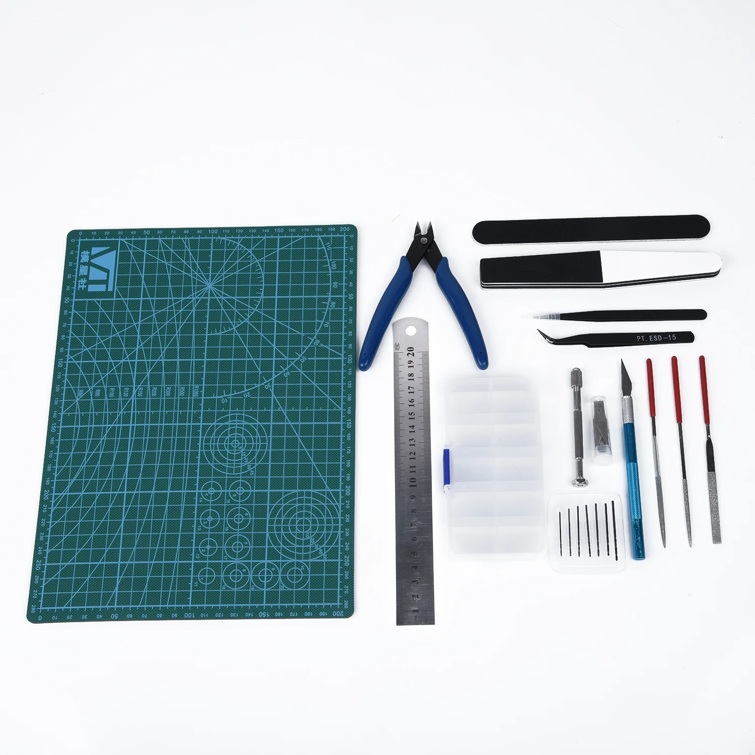 

Basic tools Modeler tools Building kit For Grinding craft gundam Gift Decoration making Model Storage Box Craft