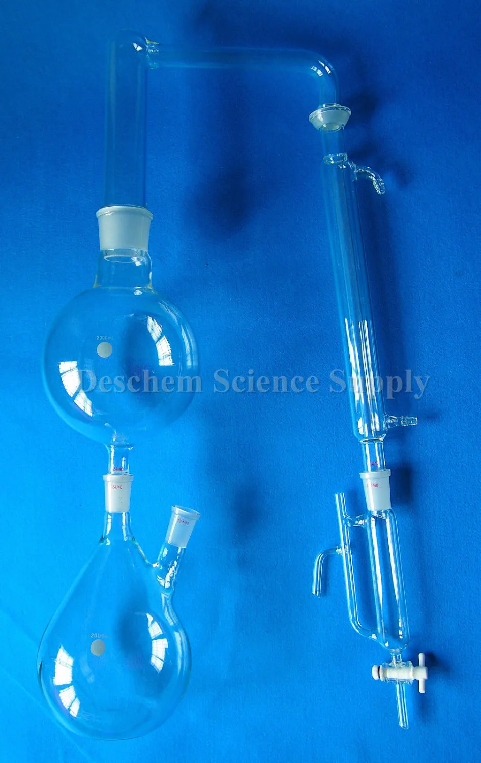 Glass Part For Lab Essential Oil Steam Distillation Apparatus with