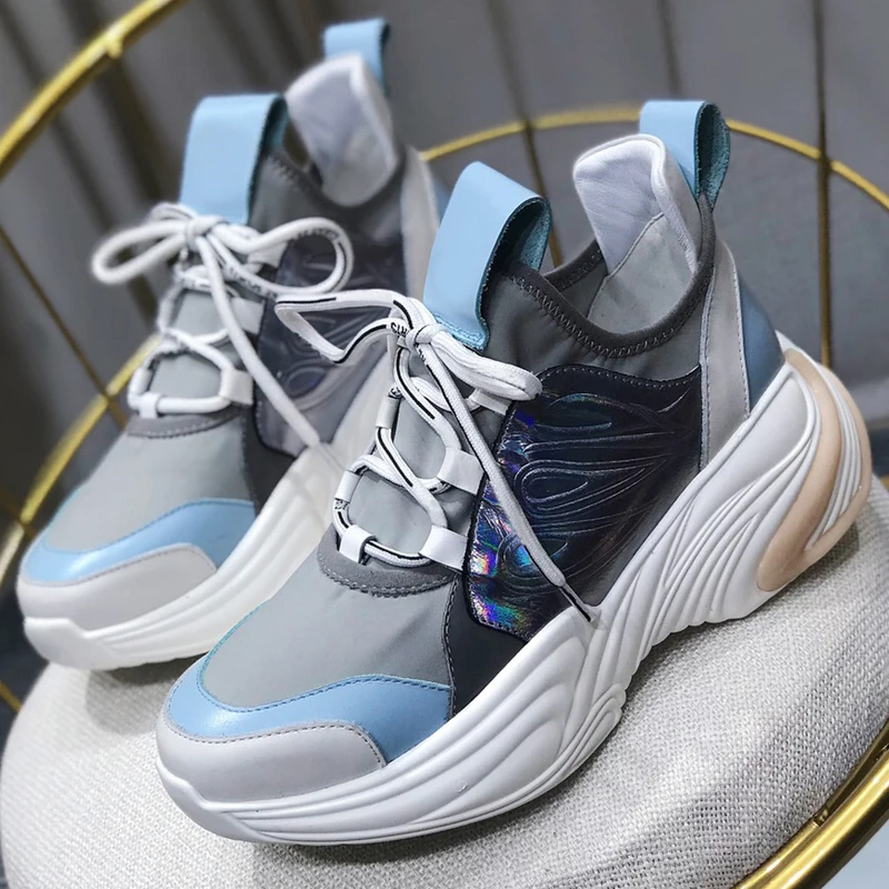 

2019 Spring Women Vulcanized Shoes Sneakers Women Vulcanized Shoes Comfort Women Summer Shoes Platform