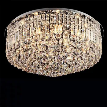 

Hot sale,modern luxury k9 crystal ceiling lamp,fashion crystal light,living room/hotel crystal lamp