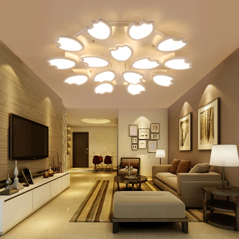 

led Ceiling light Personality living room lamp simple modern atmosphere Nordic lamps creative art room bedroom lamp