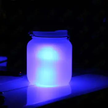 

1pcs Sun Jar Functional Eco-friendly Creative Reusable Solor Powerd Light Solar Powered Lights Solar Jar Lamps for Gifts Kids