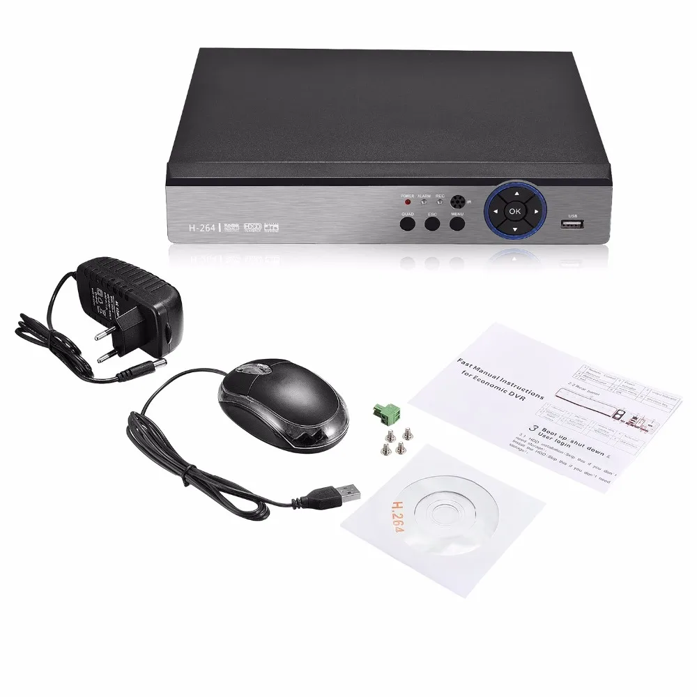  5 in 1 Security CCTV DVR 4CH AHD 4MP 3MP 1080P H.265 Hybrid NVR CCTV Video Recorder for AHD TVI CVI - 32997242999