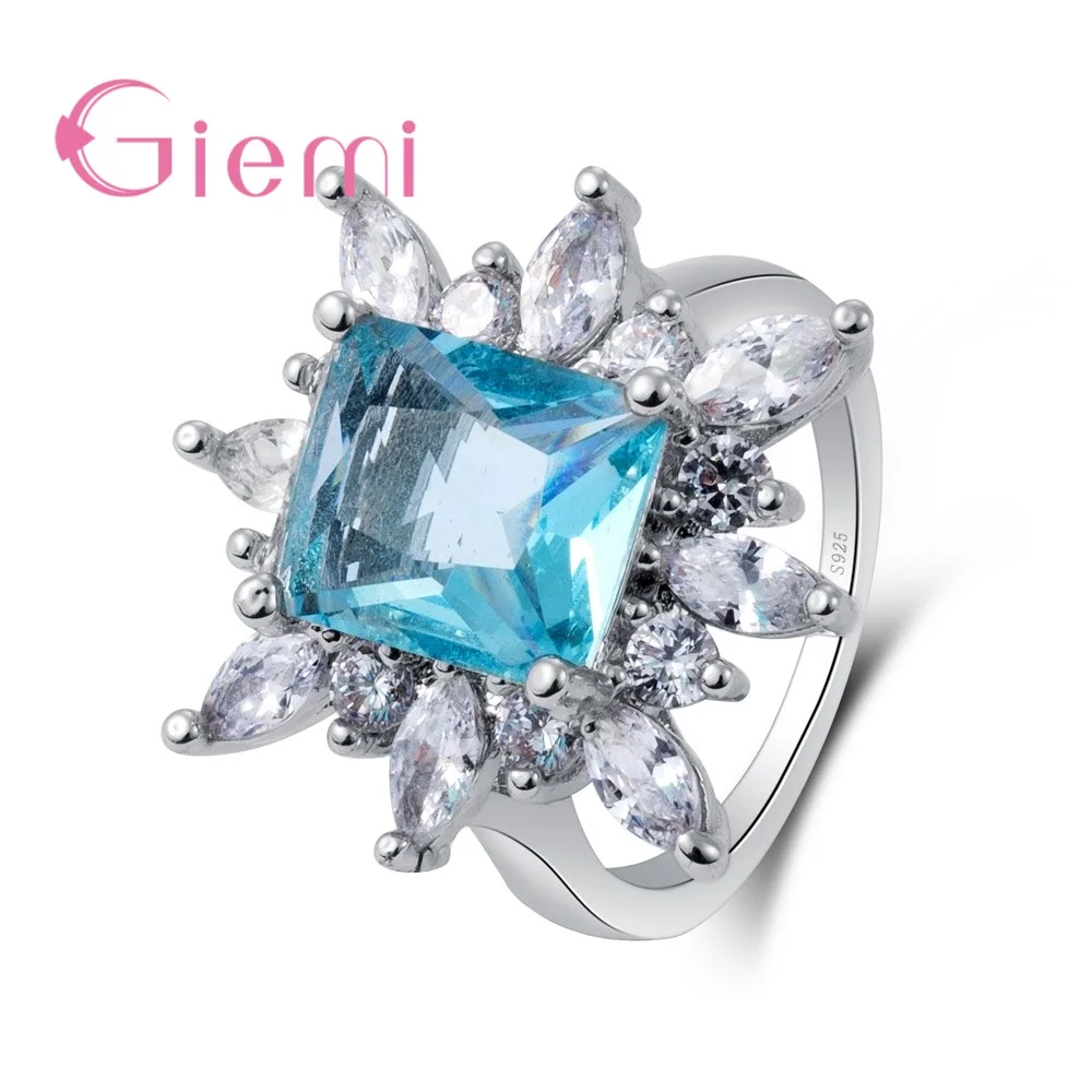Luxury Romintic For Women Girls Pretty Good Surprise 925 Sterling Silver Cubic Zirconia Jewelry Big Promotions Hot Sale | Украшения и