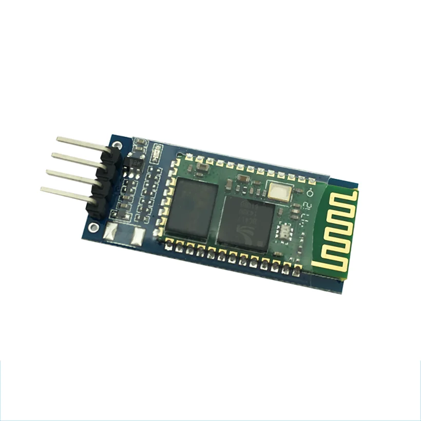 

Wireless Serial 4 Pin Bluetooth RF Transceiver Module HC-06 RS232 With Backplane drop shipping 0808