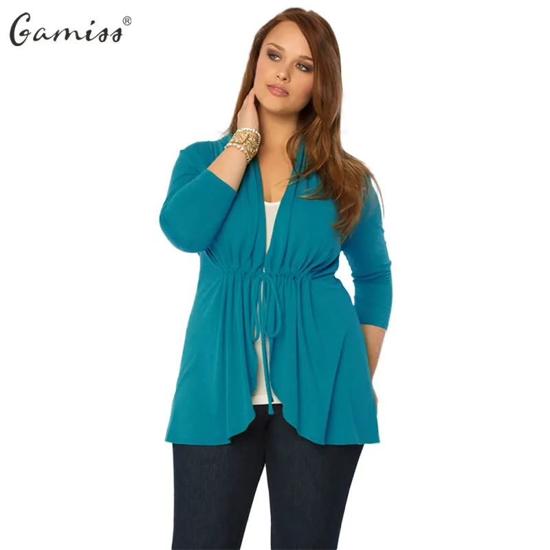 34 sleeve cardigan plus size pants suits