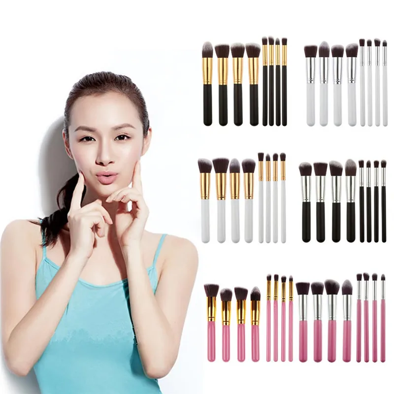 

SG 8Pcs/set Makeup Cosmetic Brush Set Professional Foundation Eyeshadow Contour Makeup Brushes Set Tool Tool