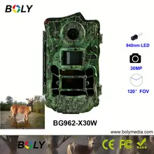 hunting camera 940nm 30MP 1080P invisible IR FOV 110 degree waterproof trail camera wildlife photo traps 12mp wildlife camera trail camera 2 6c 940nm black led invisible animal trap 1080p hunting camera