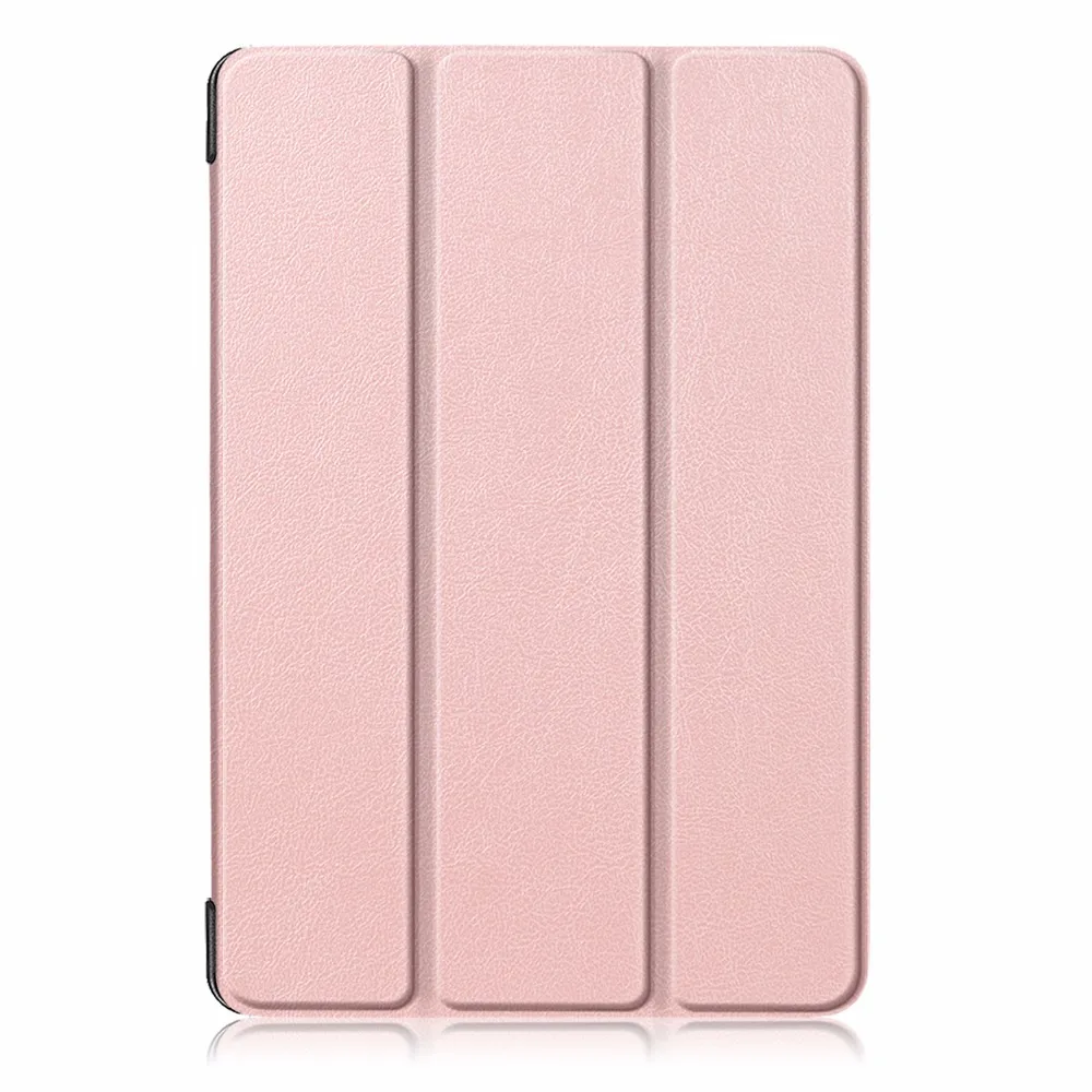 50 шт./лот Advanced Three fold Solid color Тонкий кожаный кошелек чехол для Apple iPad mini 4 5 защитный чехол