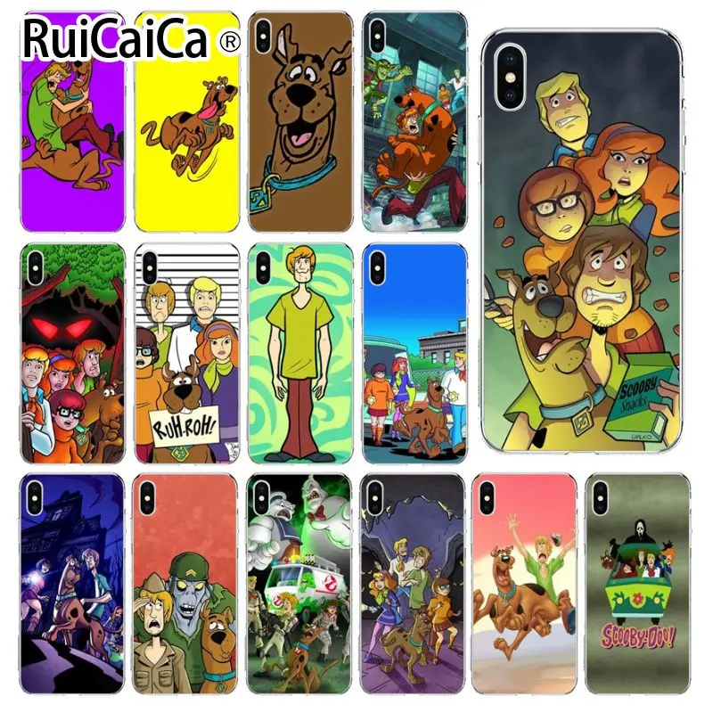 Ruicaica Shaggy and Scooby Doo рукоделие принт рисунок чехол для телефона чехол для iPhone X XS MAX 6 6 S 7 7 plus 8 8 Plus 5 5S XR