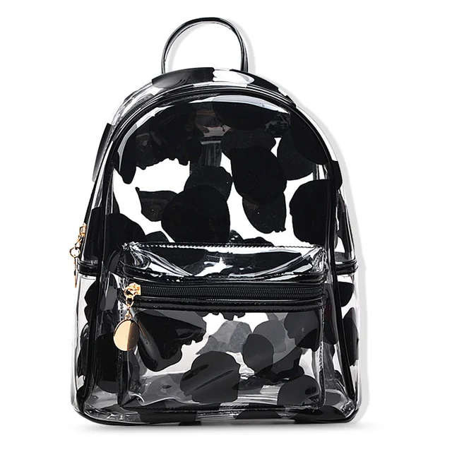 women s backpack clear