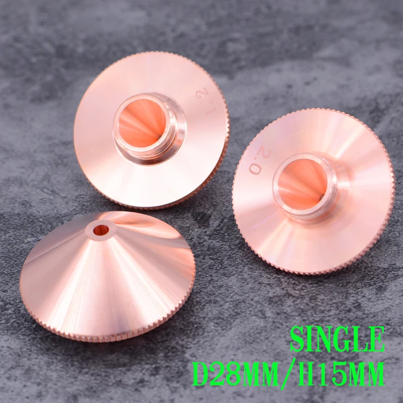 Однослойная Лазерная Насадка диаметром 28 мм Калибр 0 8 4 OEM Precitec P0591 571 0001 для