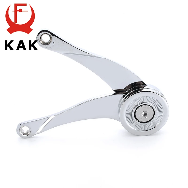 KAK Hydraulic Randomly Stop Hinges Kitchen Cabinet Door Adjustable Polish Hinge Furniture Lift Up Flap Stay Support Hardware