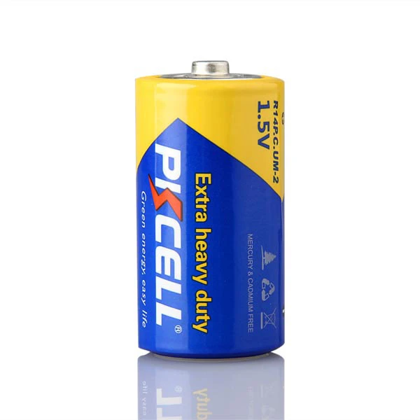 24PCS PKCELL R14 R14P UM2 C größe 1,5 V Trockenen und primäre batterie  Batteria Batterien für Spielzeug, recorder, taschenlampen _ - AliExpress  Mobile