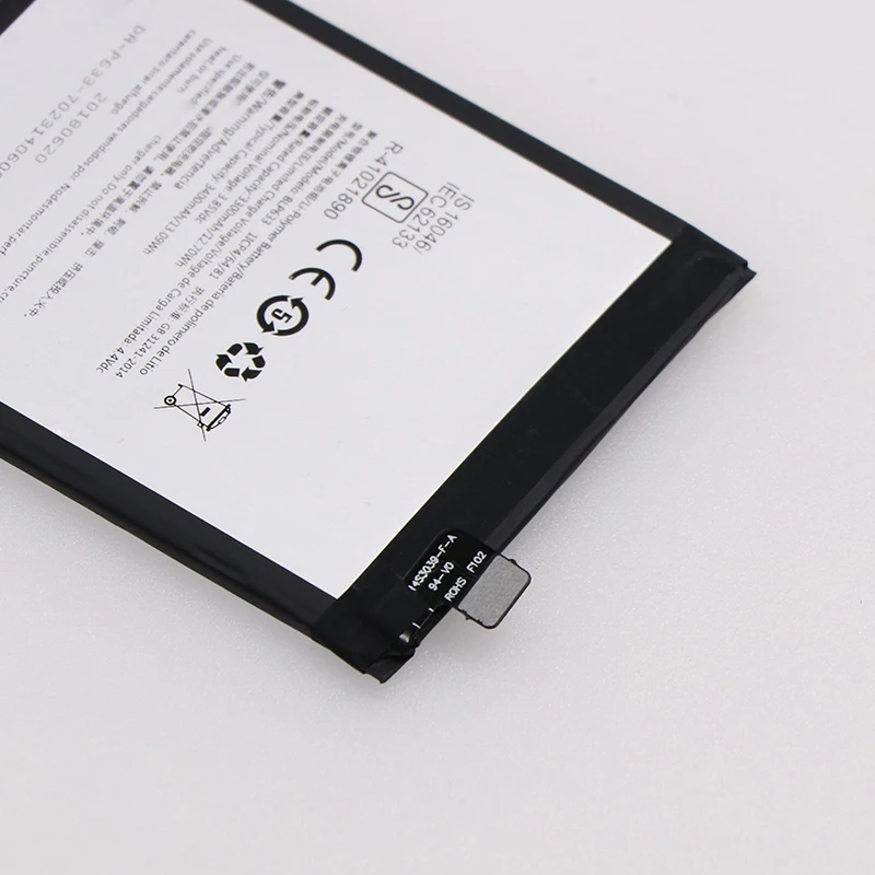 Аккумулятор BLP633 для телефона OnePlus 1 + 3T 3400 мАч высокая емкость A3003 A3010 сменные