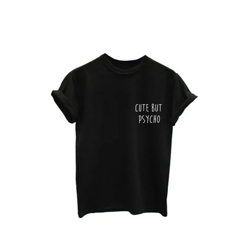 2018 Летняя женская хлопковая футболка с коротким рукавом и круглым вырезом милые