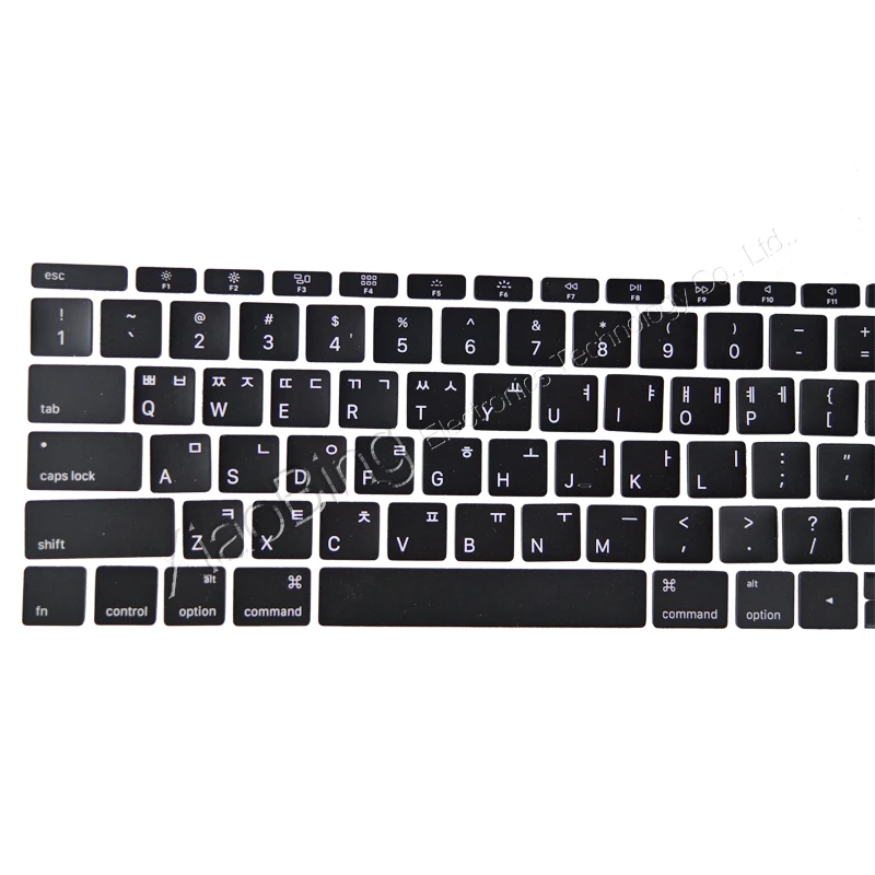 Новинка для Macbook Pro retina 1" 15" A1706 A1707 A1708 KR Корейская клавиатура крышка ключа s