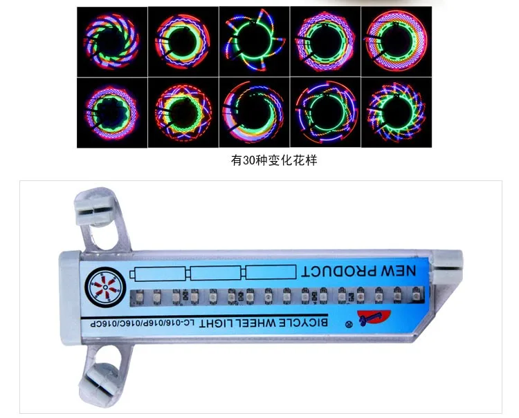 Perfect New Arrival Colorful Bicycle Lights Bike Cycling Wheel Spoke Light 32 LED 32-pattern Waterproof SM016 1 Perfect New Arrival Colorful Bicycle Lights Bike Cycling Wheel Spoke Light 32 LED 32-pattern Waterproof SM016 1