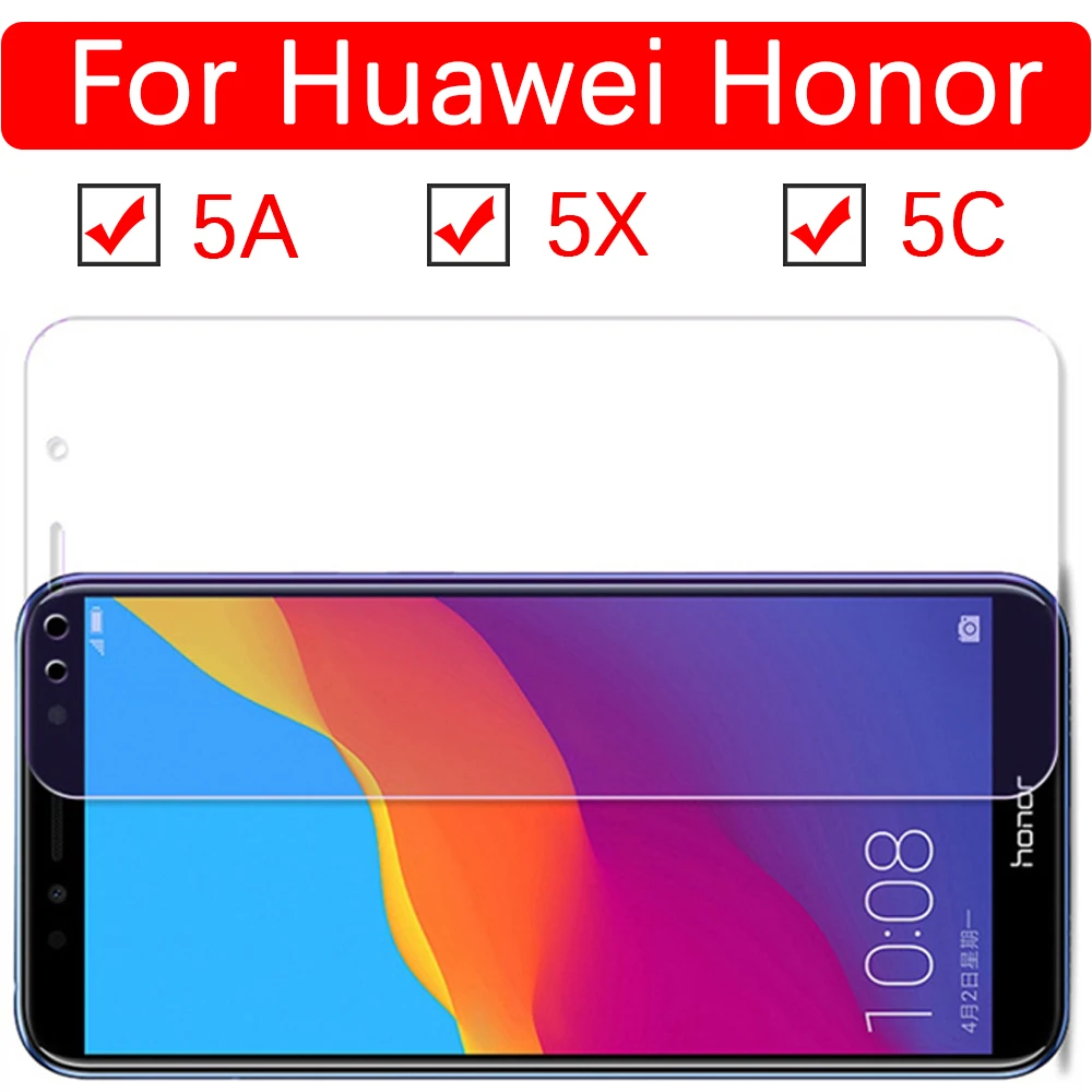 Защитное стекло для huawei honor 5a, закаленное стекло honer 5a, защитная пленка для экрана 5 a x c a5 5x 5c x5 c5 hono huawey