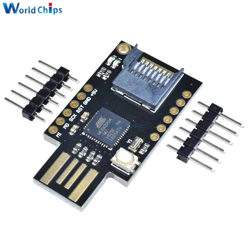 

TF MicroSD Micro SD Card Slot Badusb USB Virtual Keyboard ATMEGA32U4 Module For Arduino For Leonardo R3 Bad Usb CJMCU