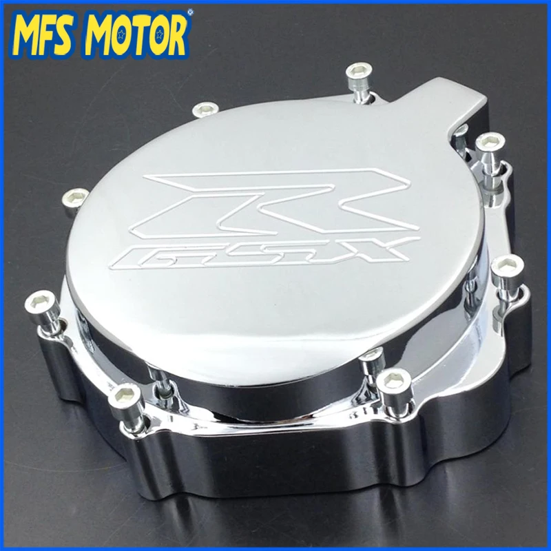 Freeshipping Motorcycle Left side Engine Stator cover For Suzuki 2005